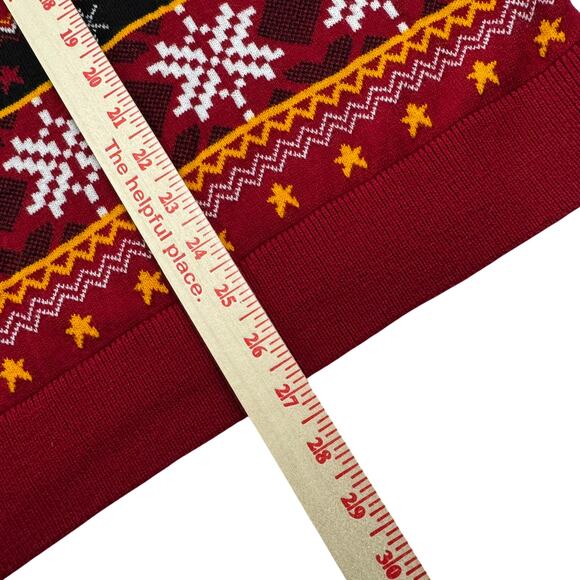 Harry Potter Knitted Pullover Sweater Gryffindor Seal Crest Sweater M - Picture 4 of 8